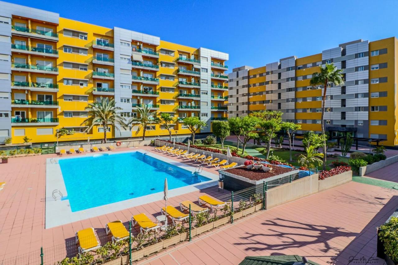 Flatguest Ramblas Golf 6C - Parking + Pool + Gym Las Palmas de Gran Canaria Bagian luar foto